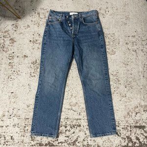 Topshop Straight Leg Jeans - Size 26